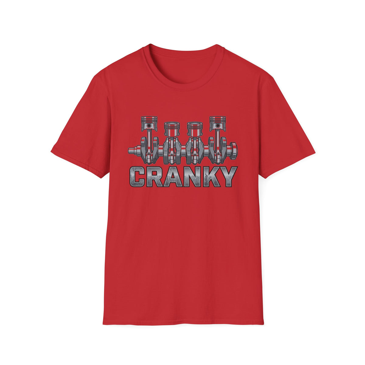 Cranky Engine Crankshaft T-Shirt