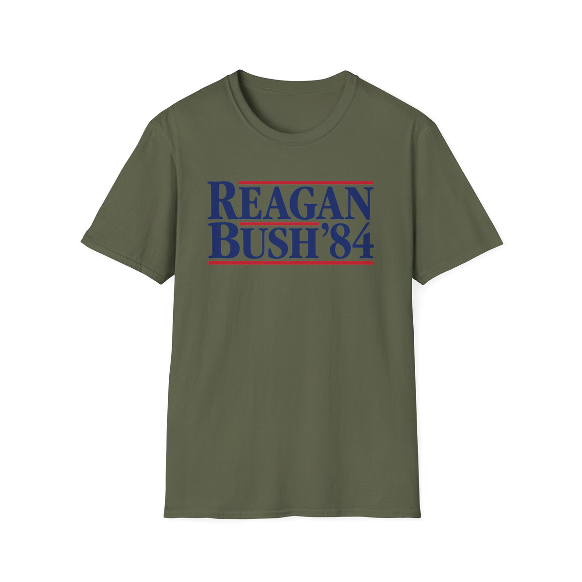 Reagan Bush '84 Retro Campaign T-Shirt