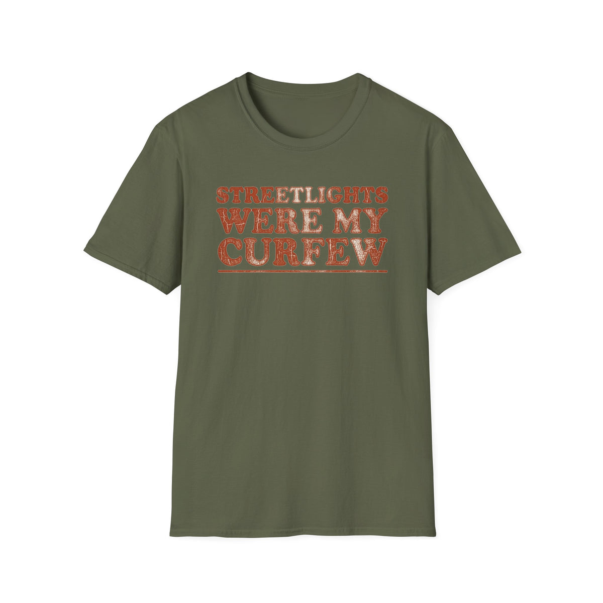 Streetlights Were My Curfew T-Shirt