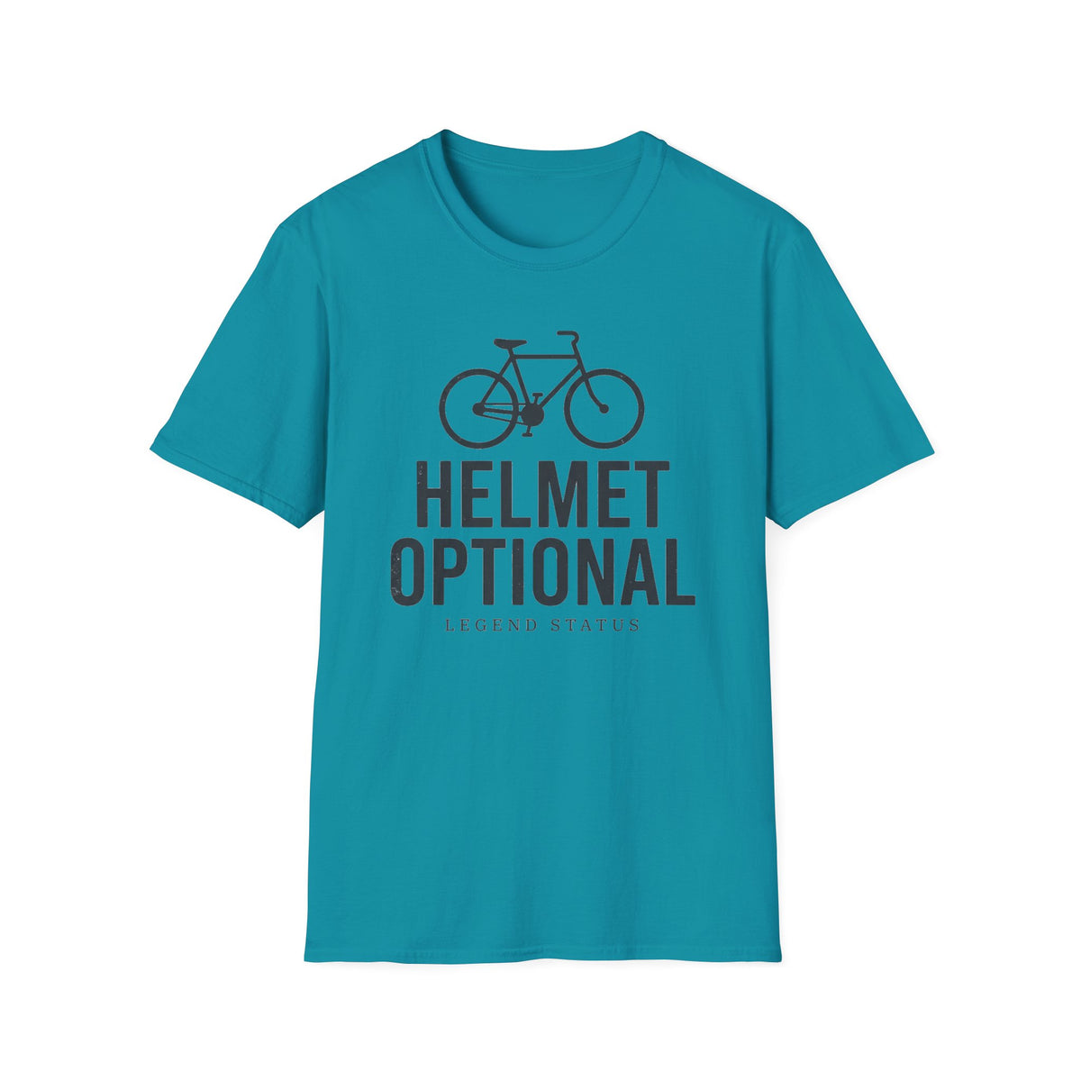 Helmet Optional Bicycle T‑Shirt