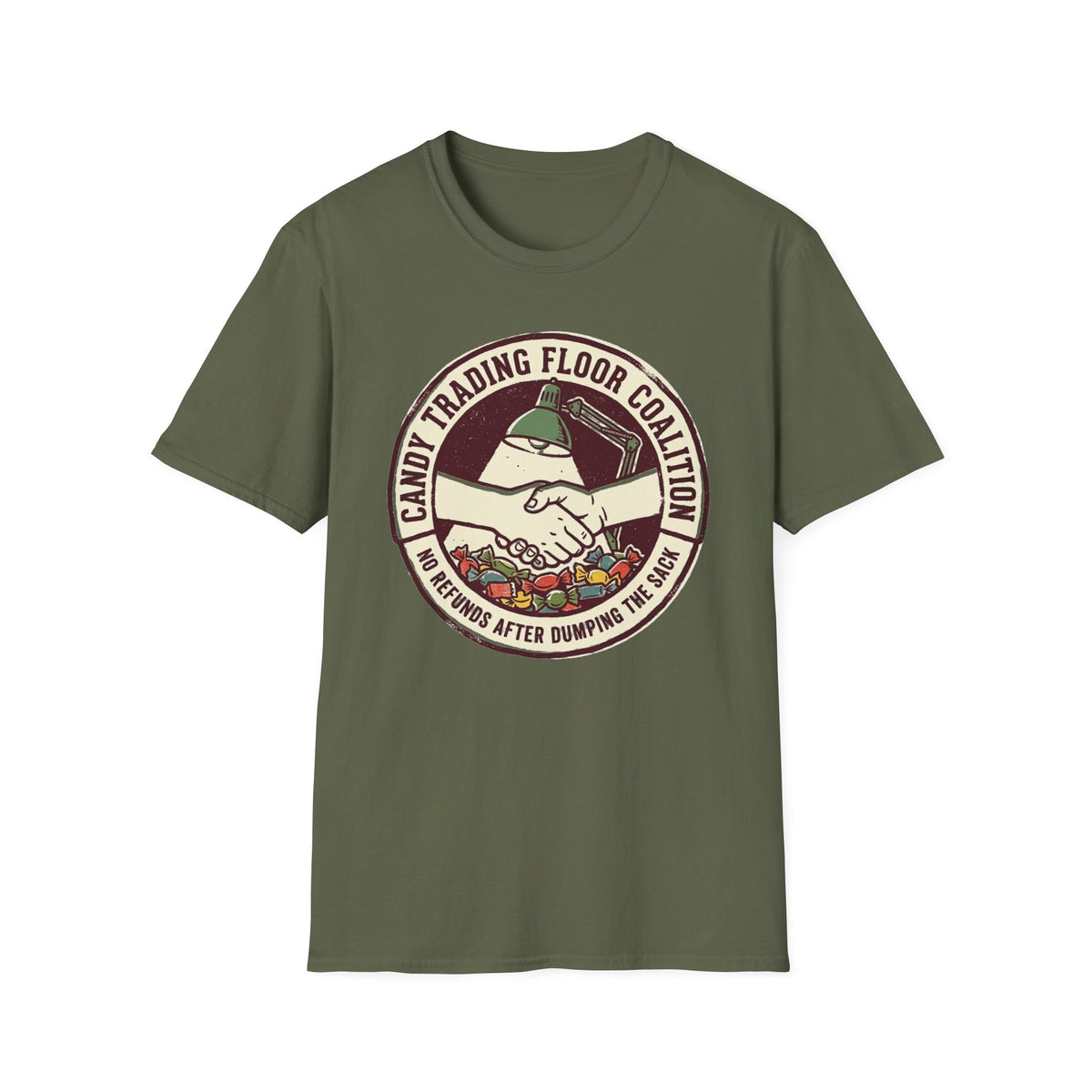Candy Trading Floor Coalition Halloween  T-Shirt