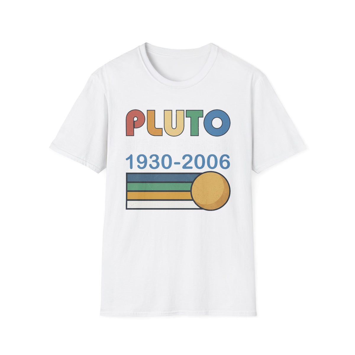 Pluto 1930–2006 Retro Planet T-Shirt