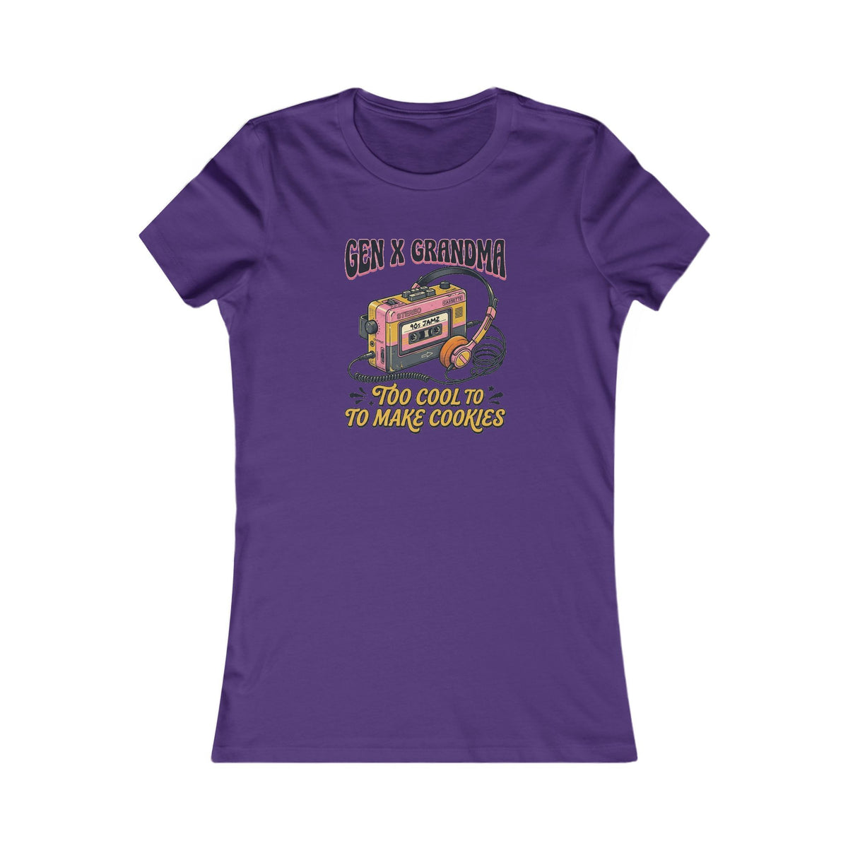 'You Used to Make Cookies' Vintage Sewing Machine Women'sT-Shirt