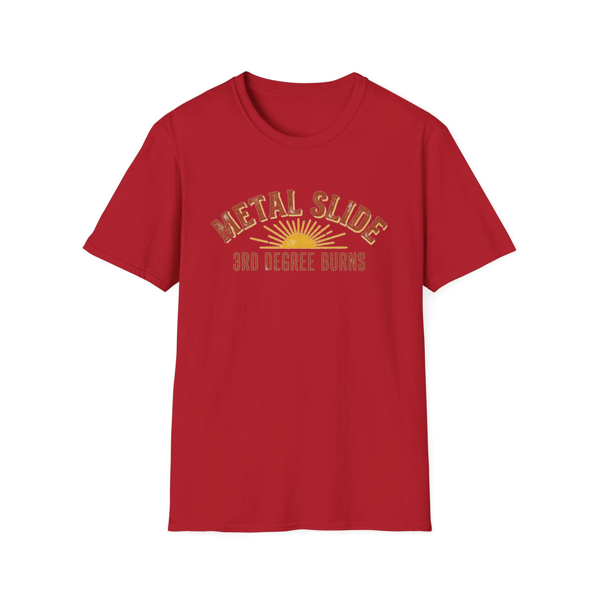 Metal Slide "3rd Degree Burns" Graphic T-Shirt