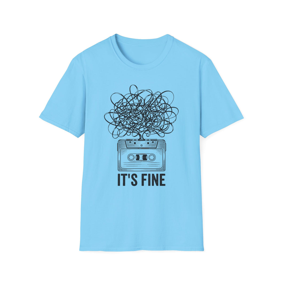 It's Fine Cassette Tape T-Shirt