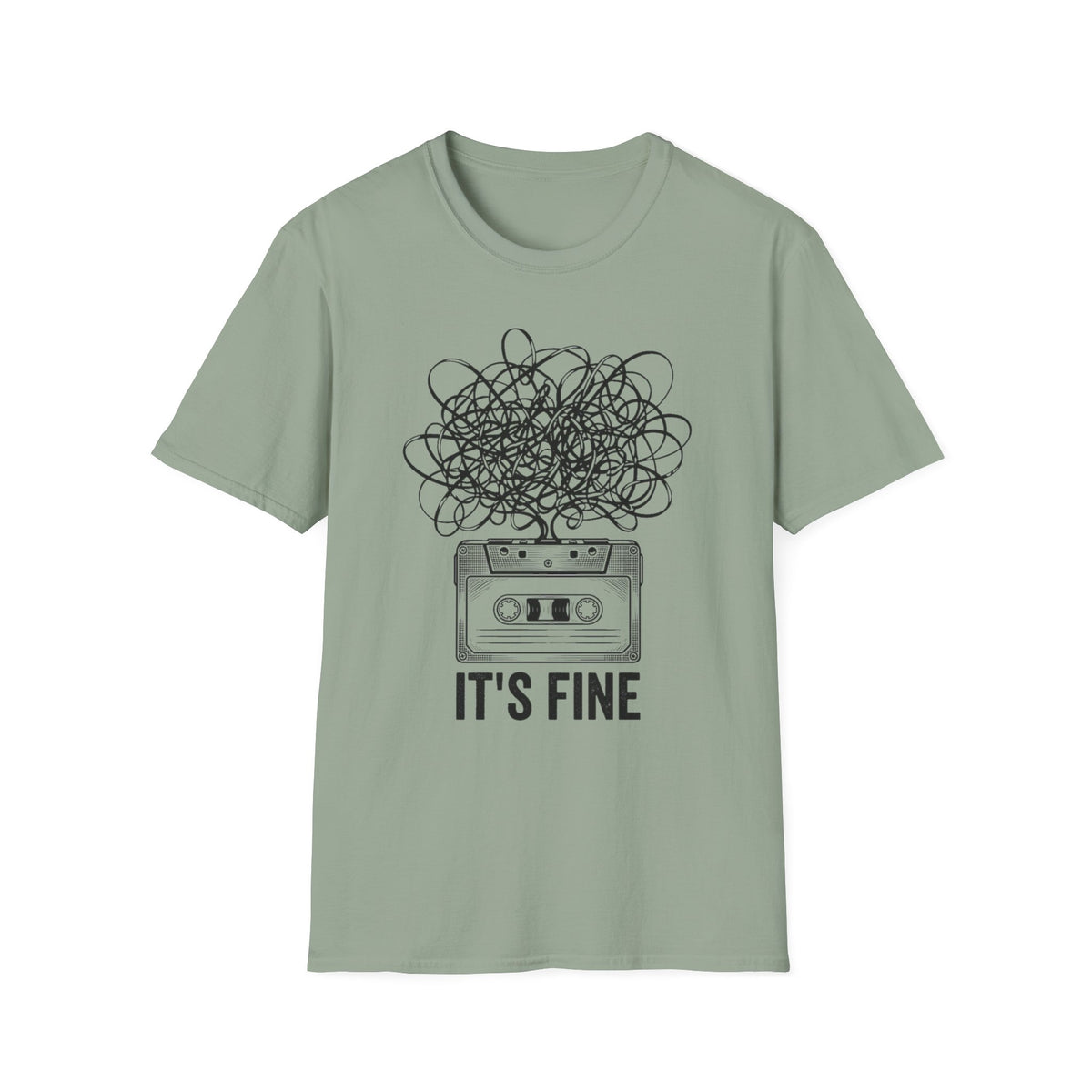 It's Fine Cassette Tape T-Shirt