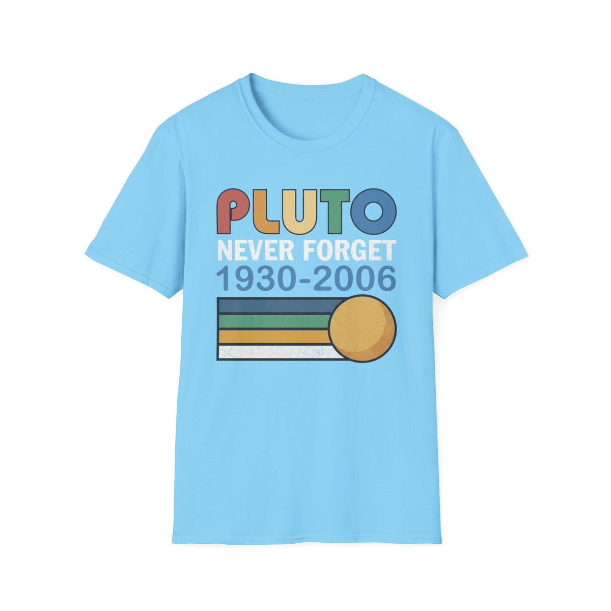 Pluto 1930–2006 Retro Planet T-Shirt