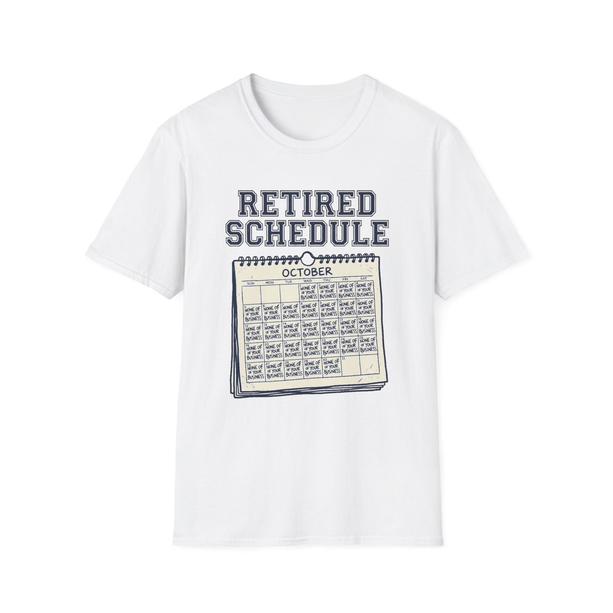 Retired Schedule T-Shirt