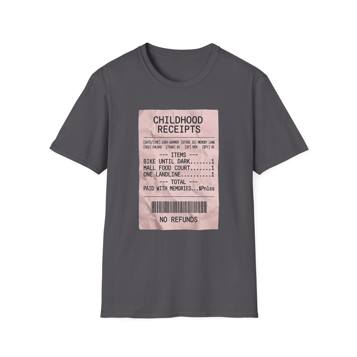 Childhood Receipts T- Shirt