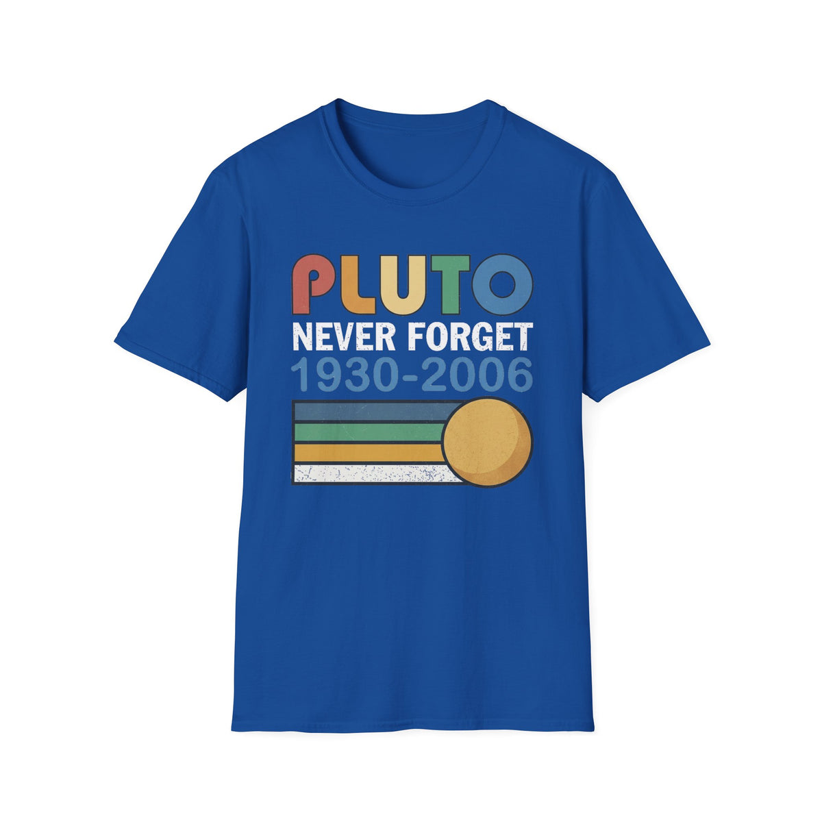 Pluto 1930–2006 Retro Planet T-Shirt