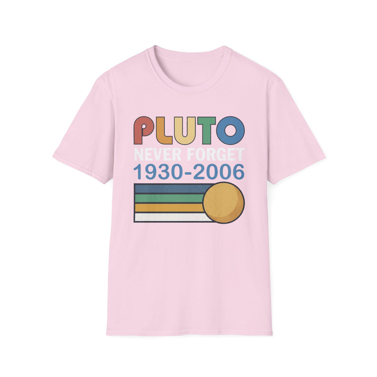 Pluto 1930–2006 Retro Planet T-Shirt