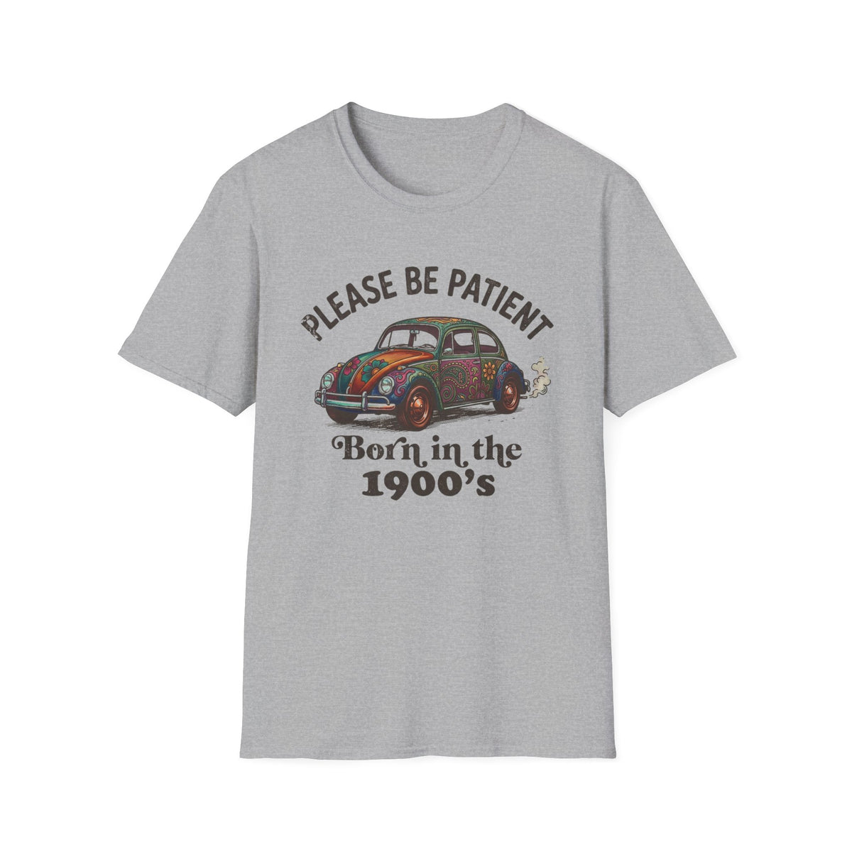 Please Be Patient Vintage Car T‑Shirt