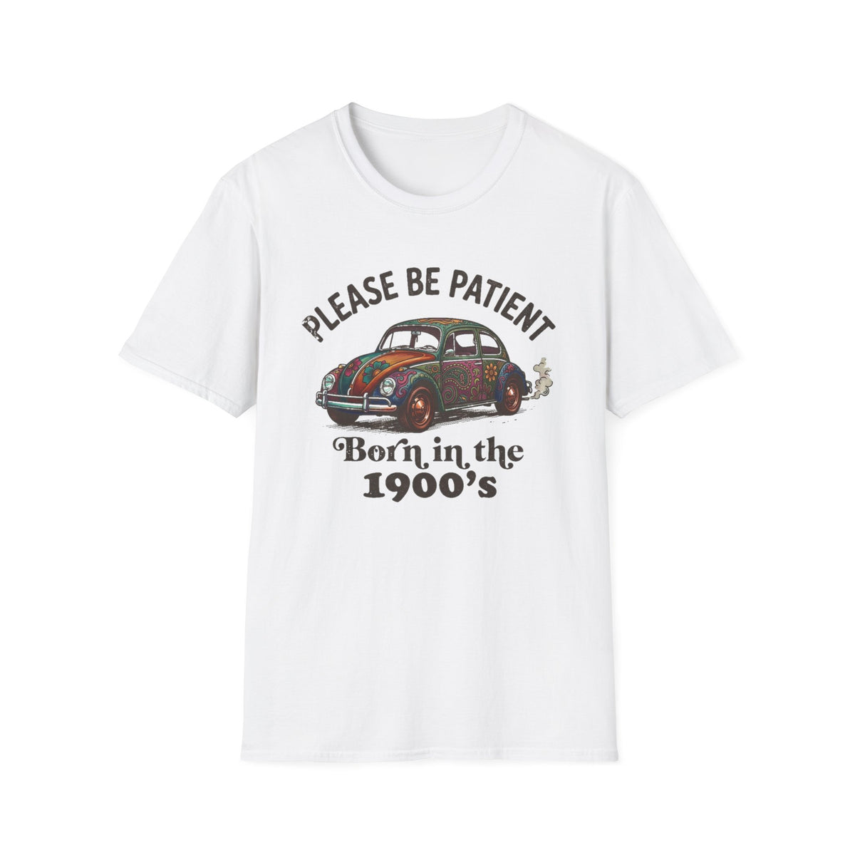 Please Be Patient Vintage Car T‑Shirt