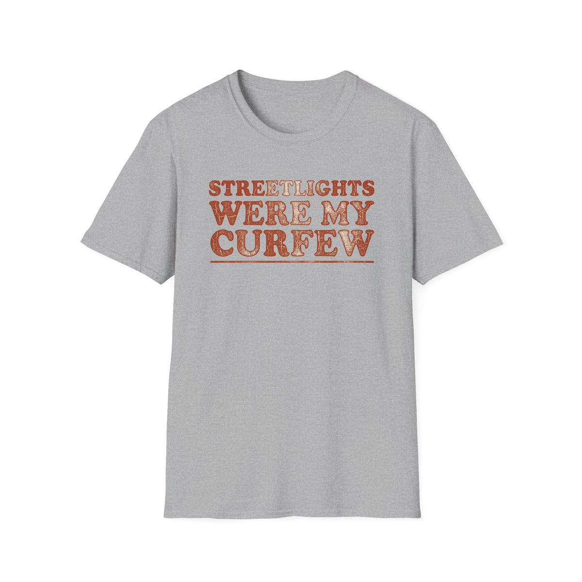 Streetlights Were My Curfew T-Shirt