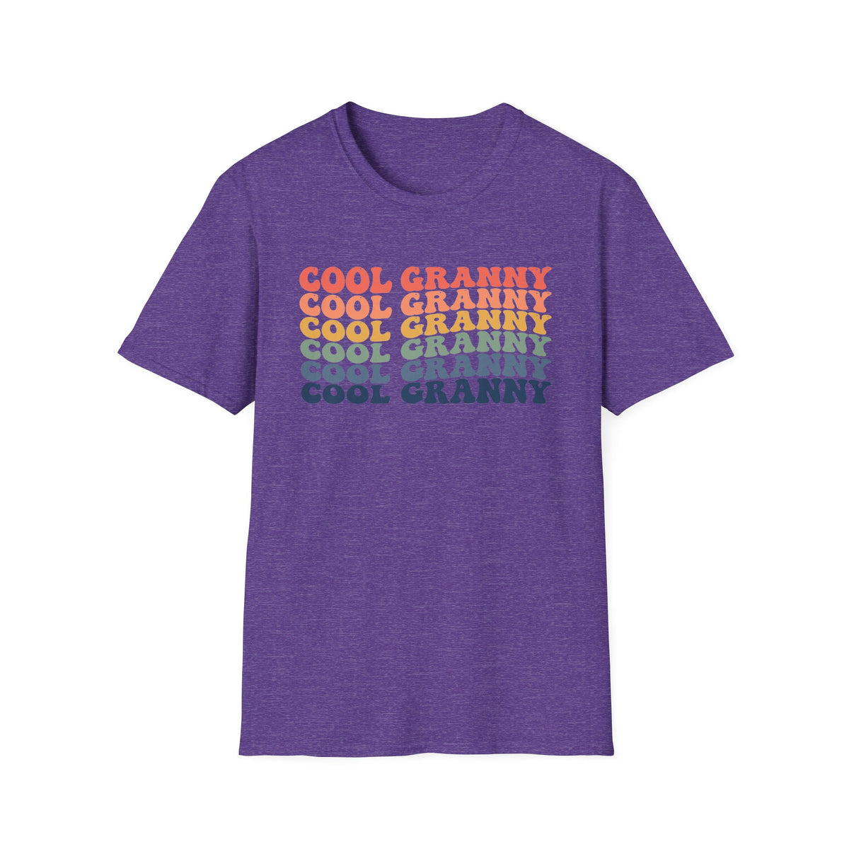 Cool Granny Retro Rainbow T-Shirt