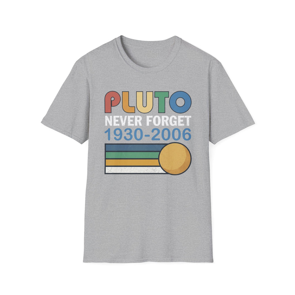 Pluto 1930–2006 Retro Planet T-Shirt
