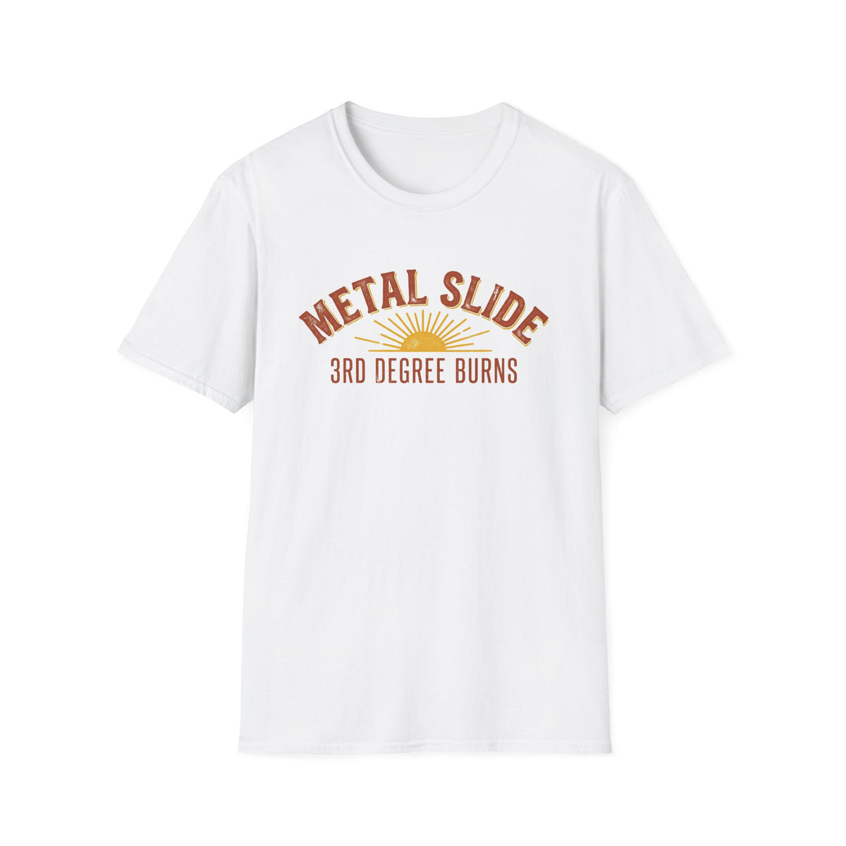 Metal Slide "3rd Degree Burns" Graphic T-Shirt
