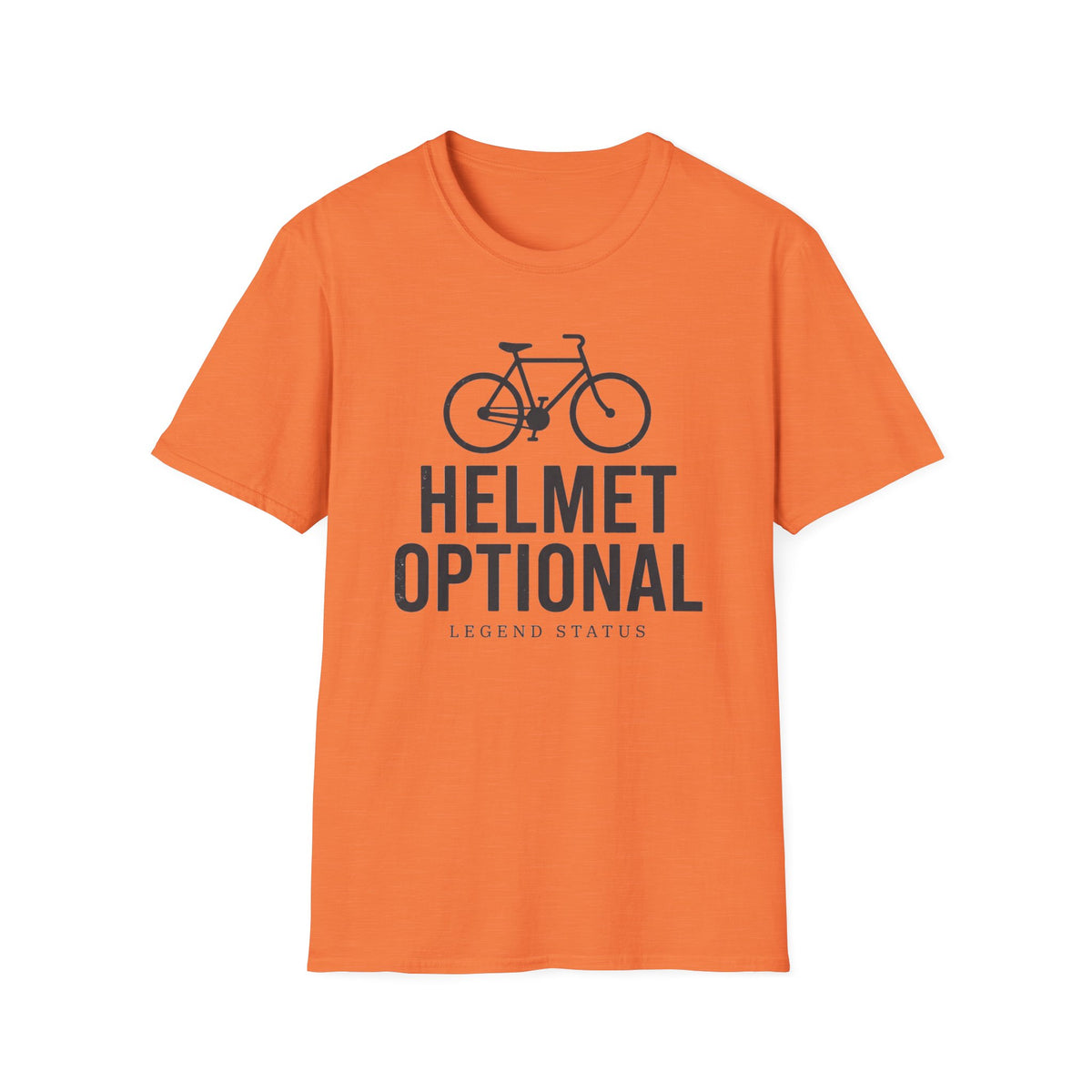 Helmet Optional Bicycle T‑Shirt