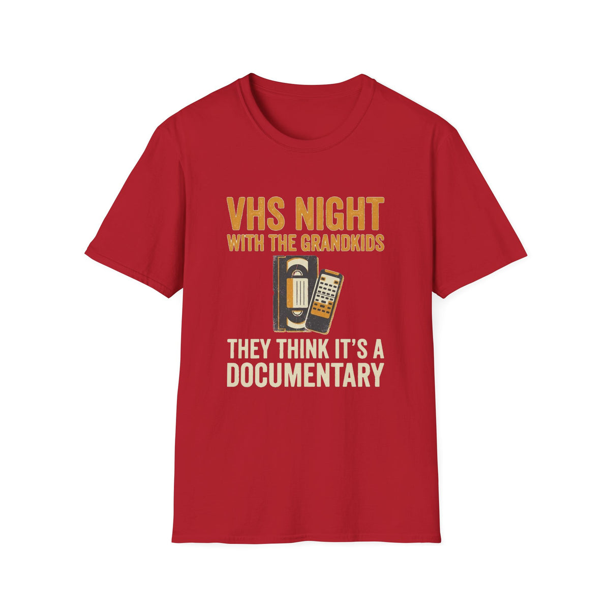 VHS Night with the Grandkids T-Shirt