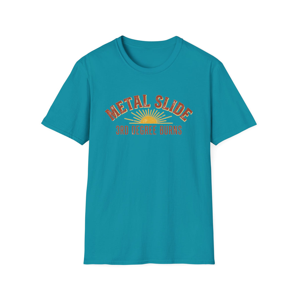 Metal Slide "3rd Degree Burns" Graphic T-Shirt