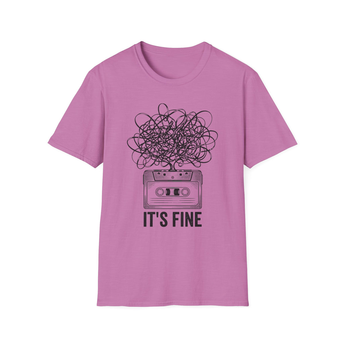 It's Fine Cassette Tape T-Shirt