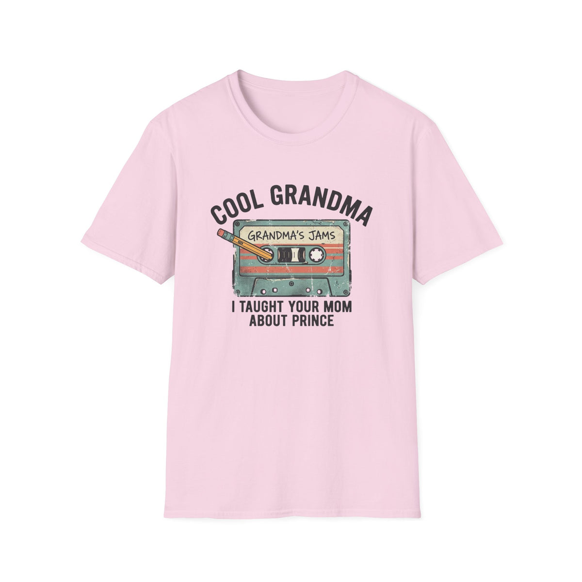 Cool Grandma T-Shirt – "Grandma’s Jams Taught Your Mom About Prince" T-Shirt
