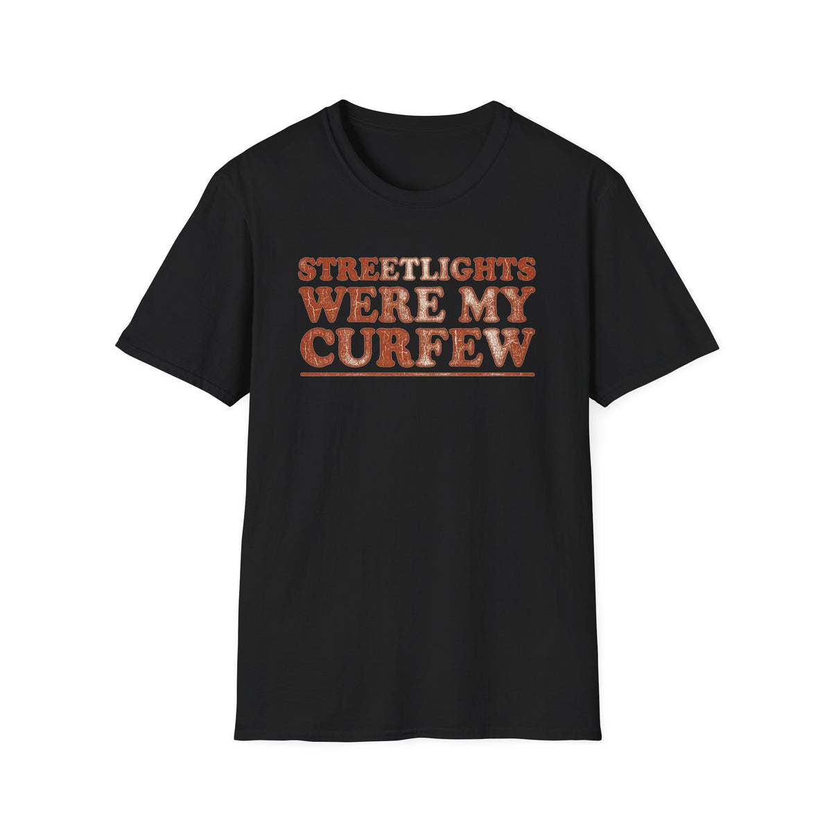 Streetlights Were My Curfew T-Shirt