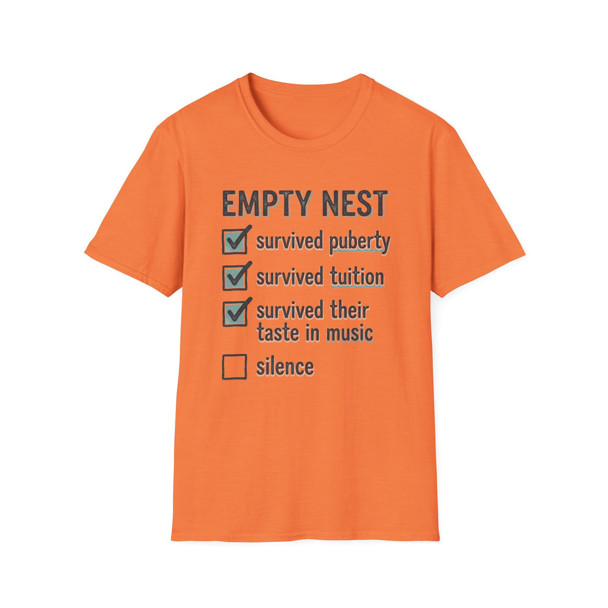 Empty Nest Checklist T-Shirt
