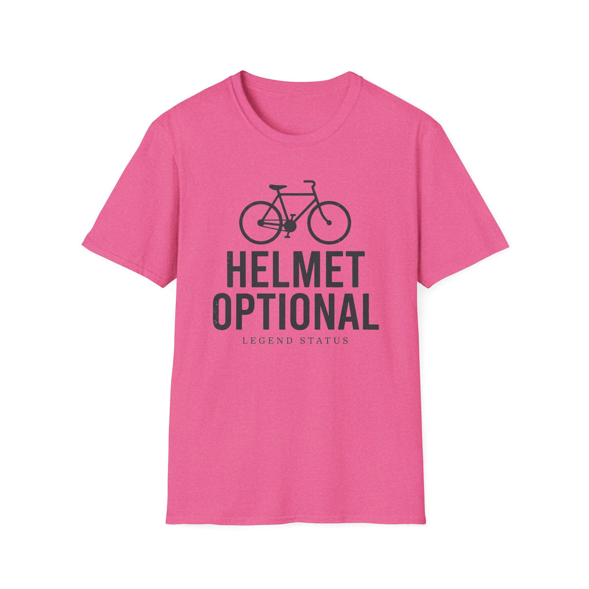 Helmet Optional Bicycle T‑Shirt