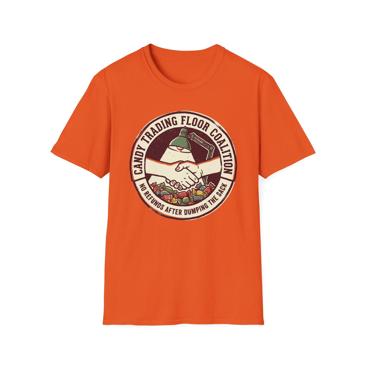 Candy Trading Floor Coalition Halloween  T-Shirt