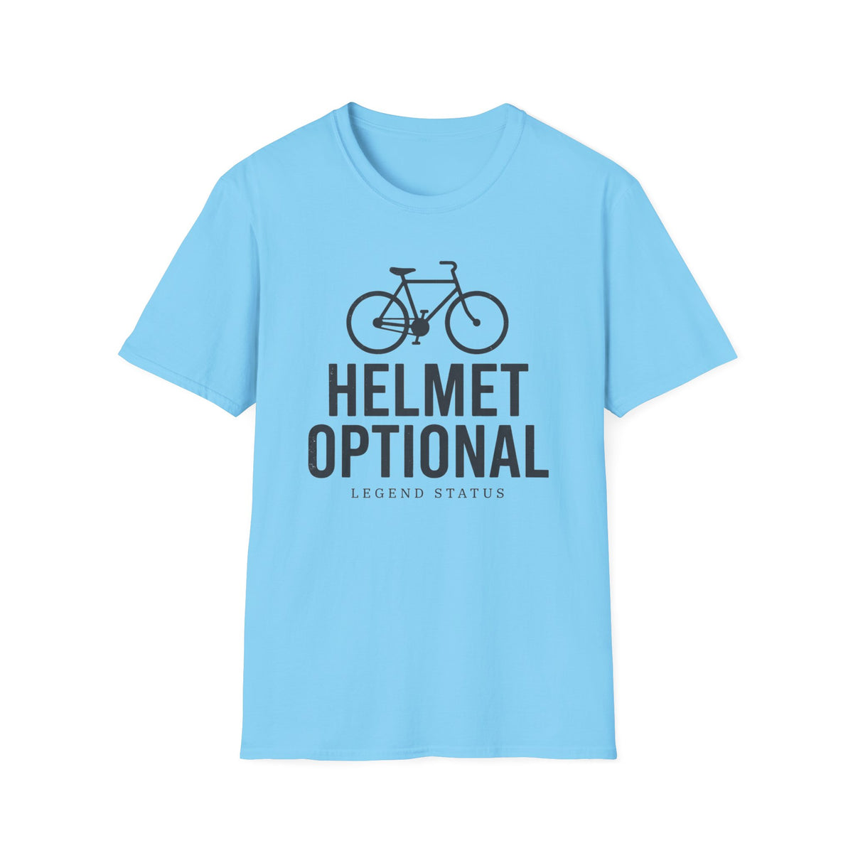 Helmet Optional Bicycle T‑Shirt