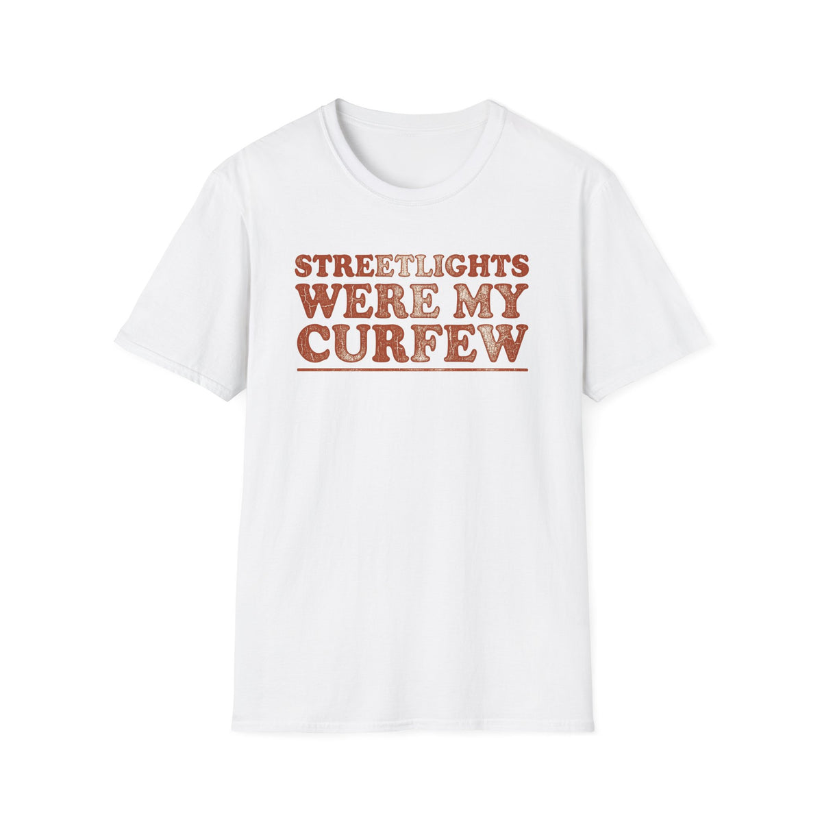 Streetlights Were My Curfew T-Shirt