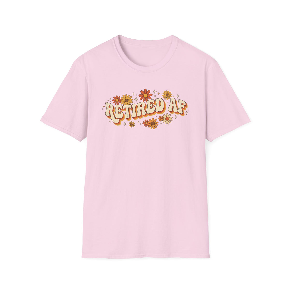 Retired AF Floral T-Shirt