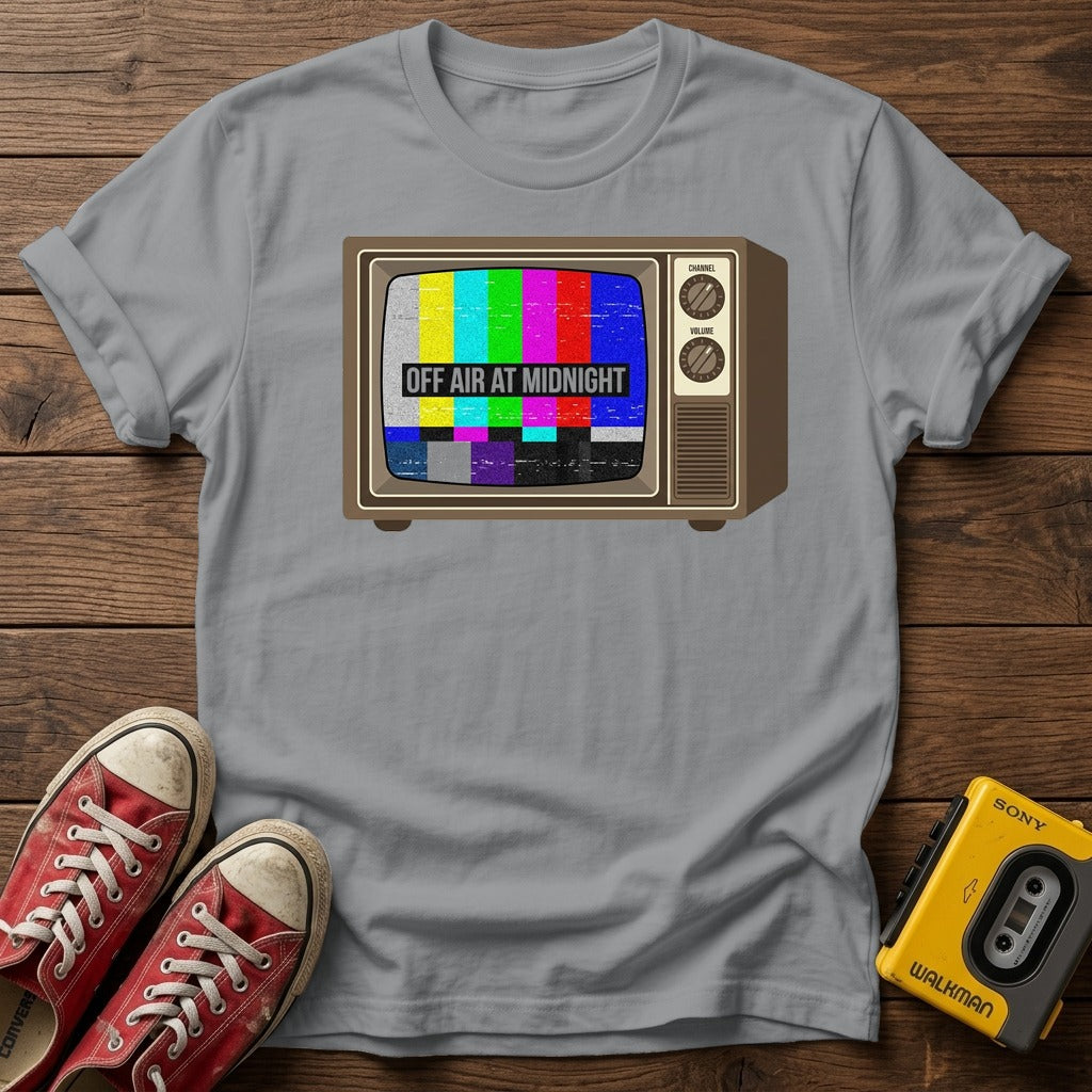 “Off Air at Midnight”  T-Shirt