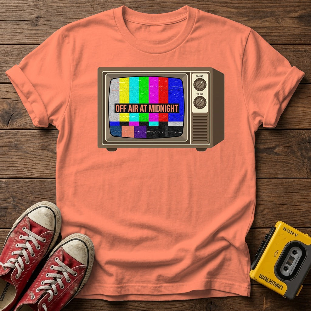 “Off Air at Midnight”  T-Shirt