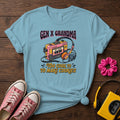 "Too Cool to Make Cookies" Retro Boombox Women's T- Shirt