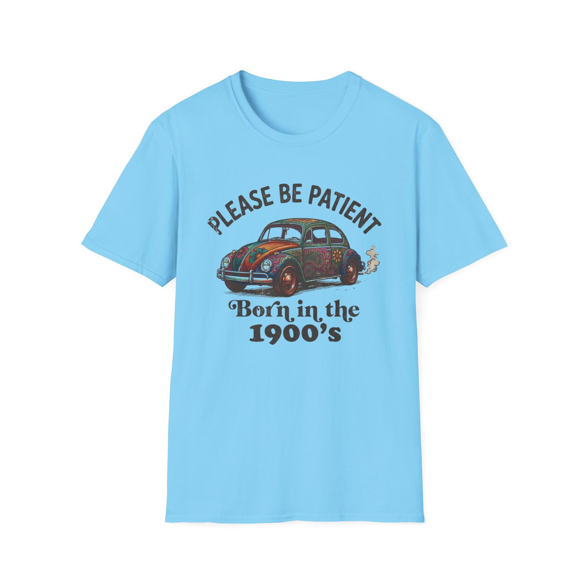 Please Be Patient Vintage Car T‑Shirt