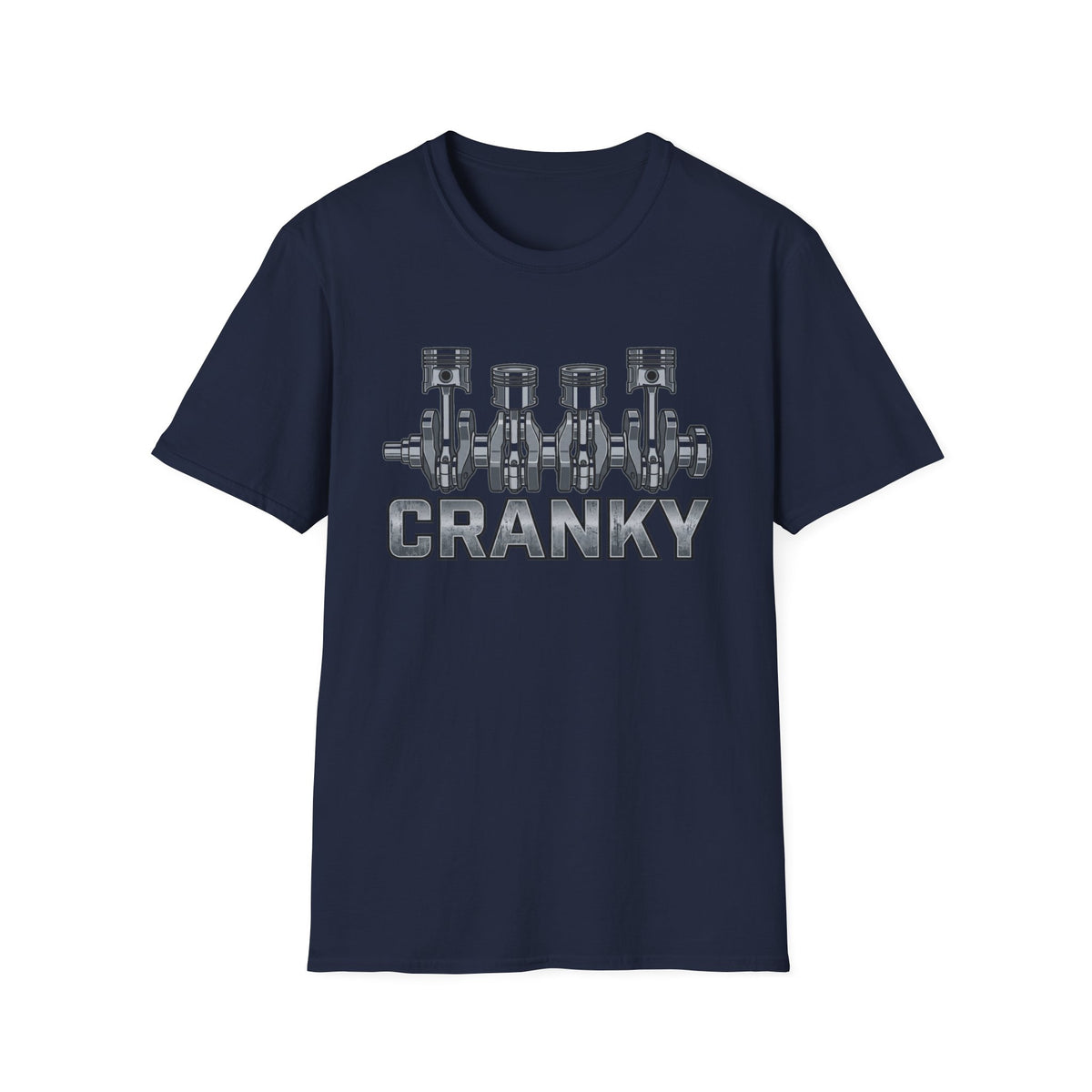 Cranky Engine Crankshaft T-Shirt