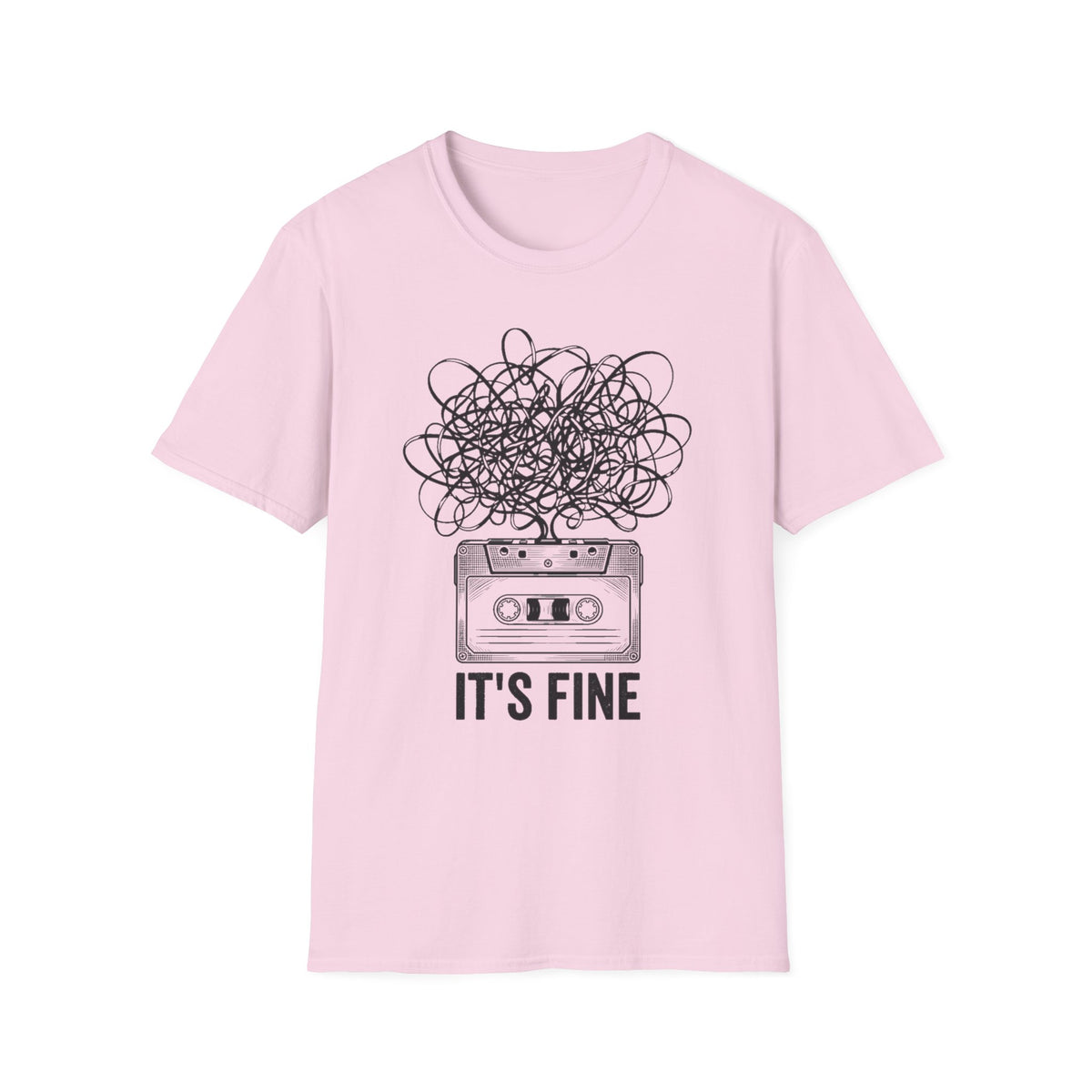 It's Fine Cassette Tape T-Shirt