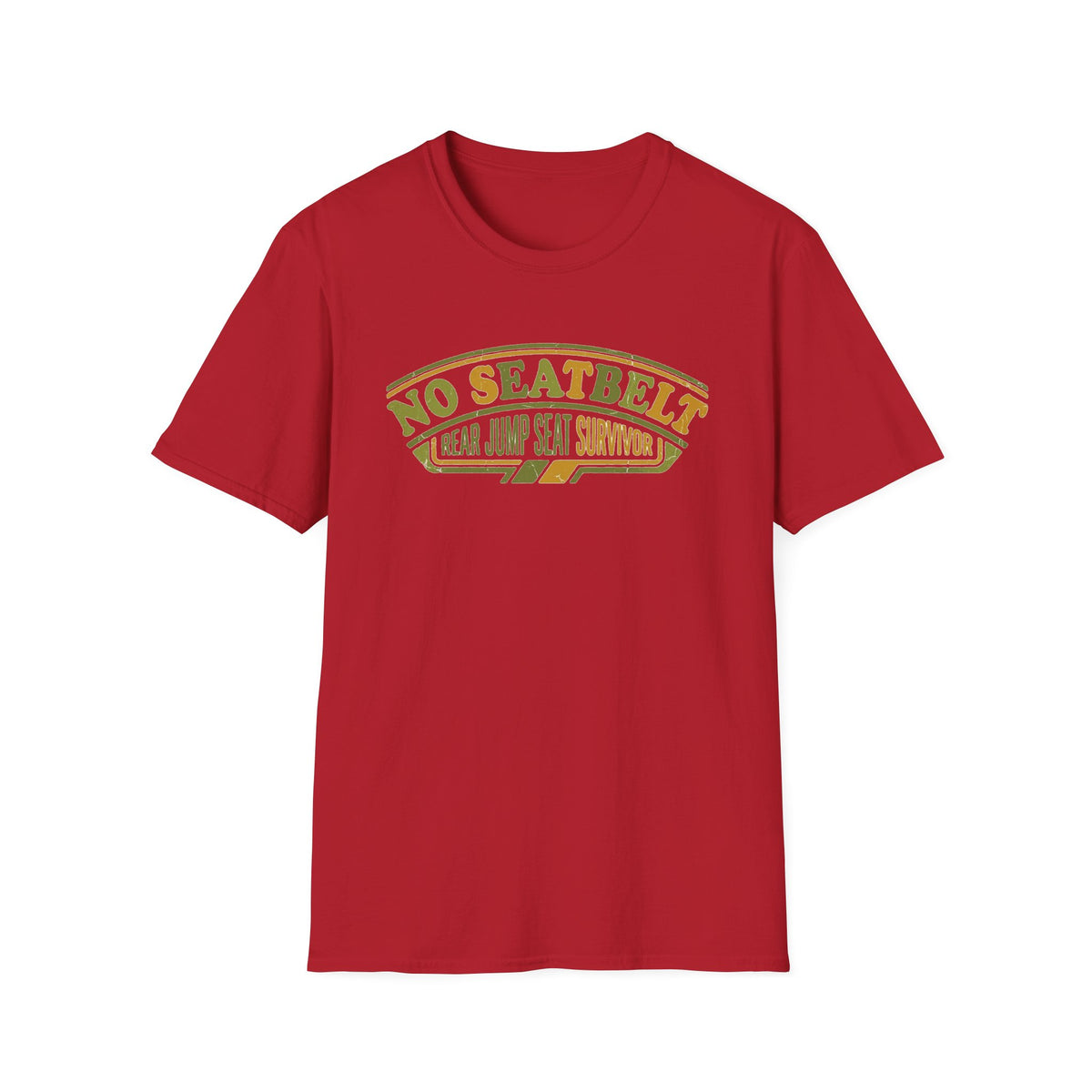 No Seatbelt - Rear Jump Seat Survivor T-Shirt