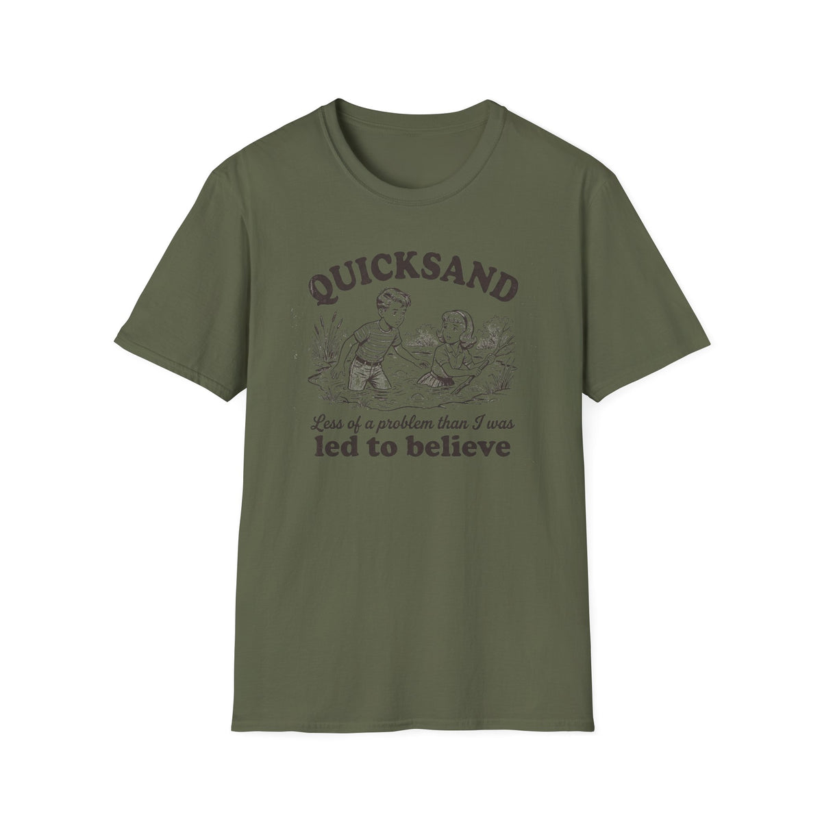 Quicksand Retro Graphic T-Shirt