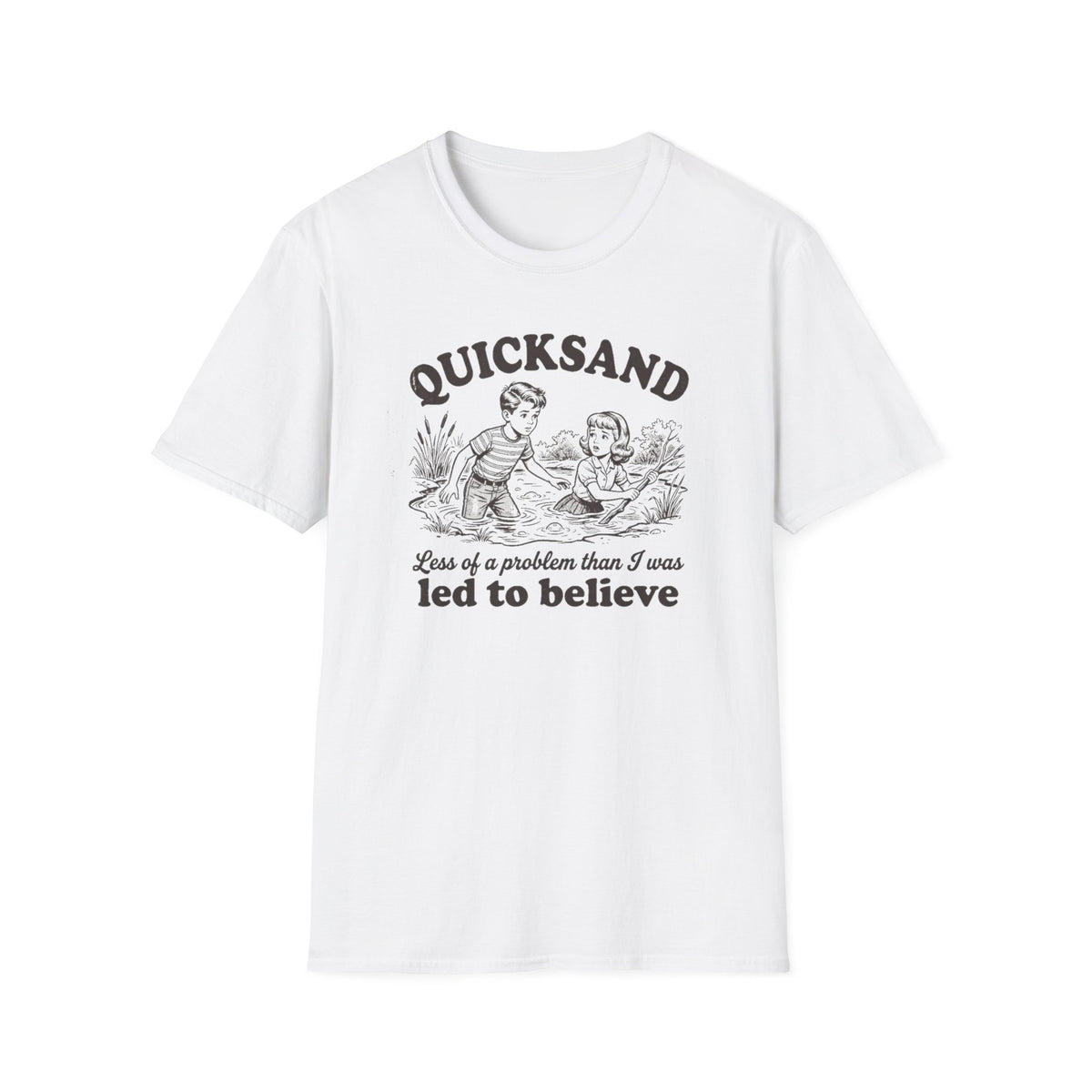 Quicksand Retro Graphic T-Shirt