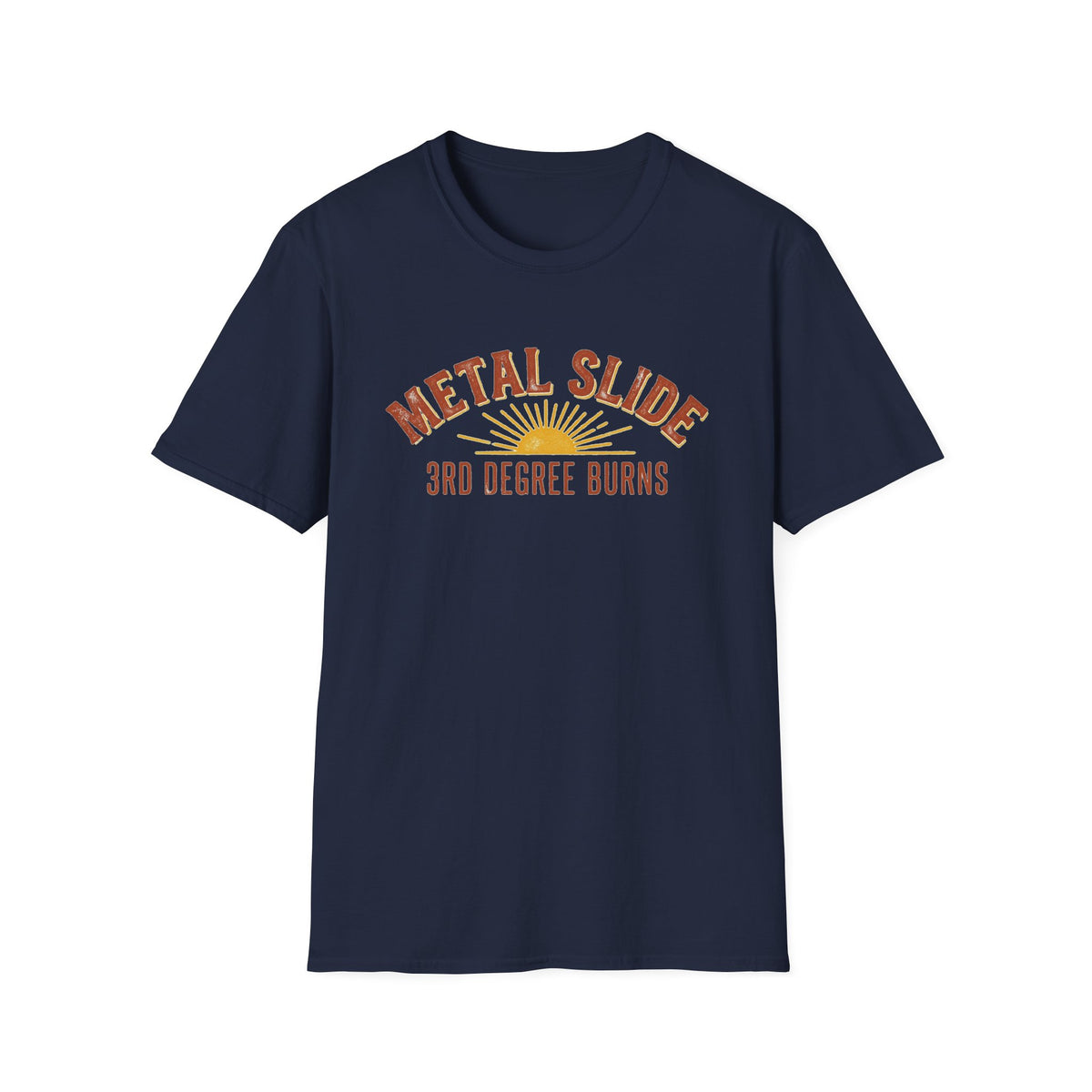 Metal Slide "3rd Degree Burns" Graphic T-Shirt