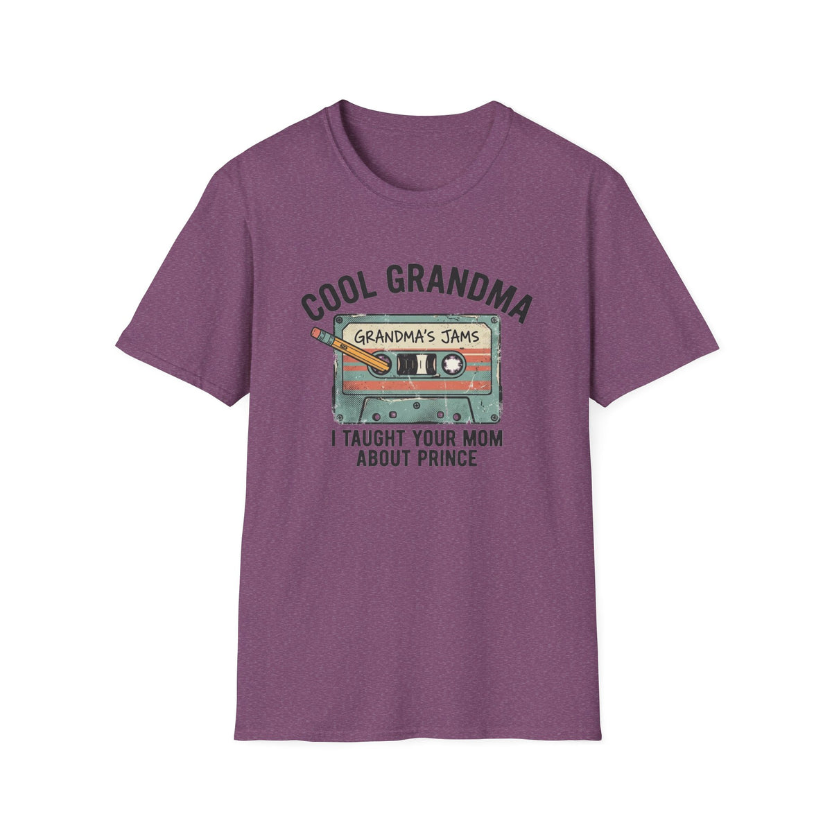 Cool Grandma T-Shirt – "Grandma’s Jams Taught Your Mom About Prince" T-Shirt