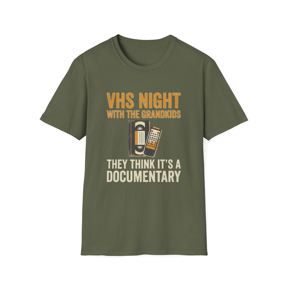 VHS Night with the Grandkids T-Shirt