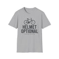 Helmet Optional Bicycle T‑Shirt