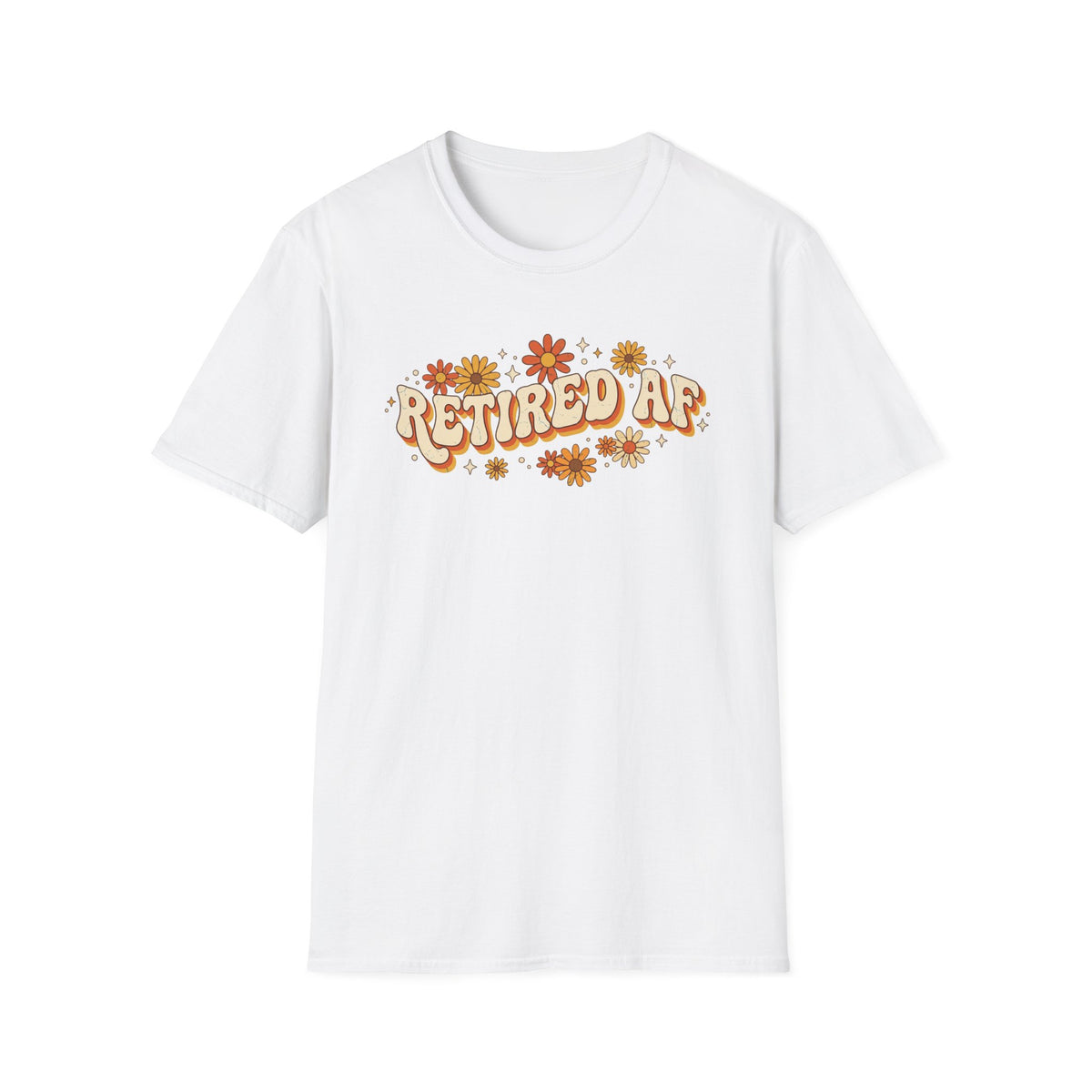 Retired AF Floral T-Shirt