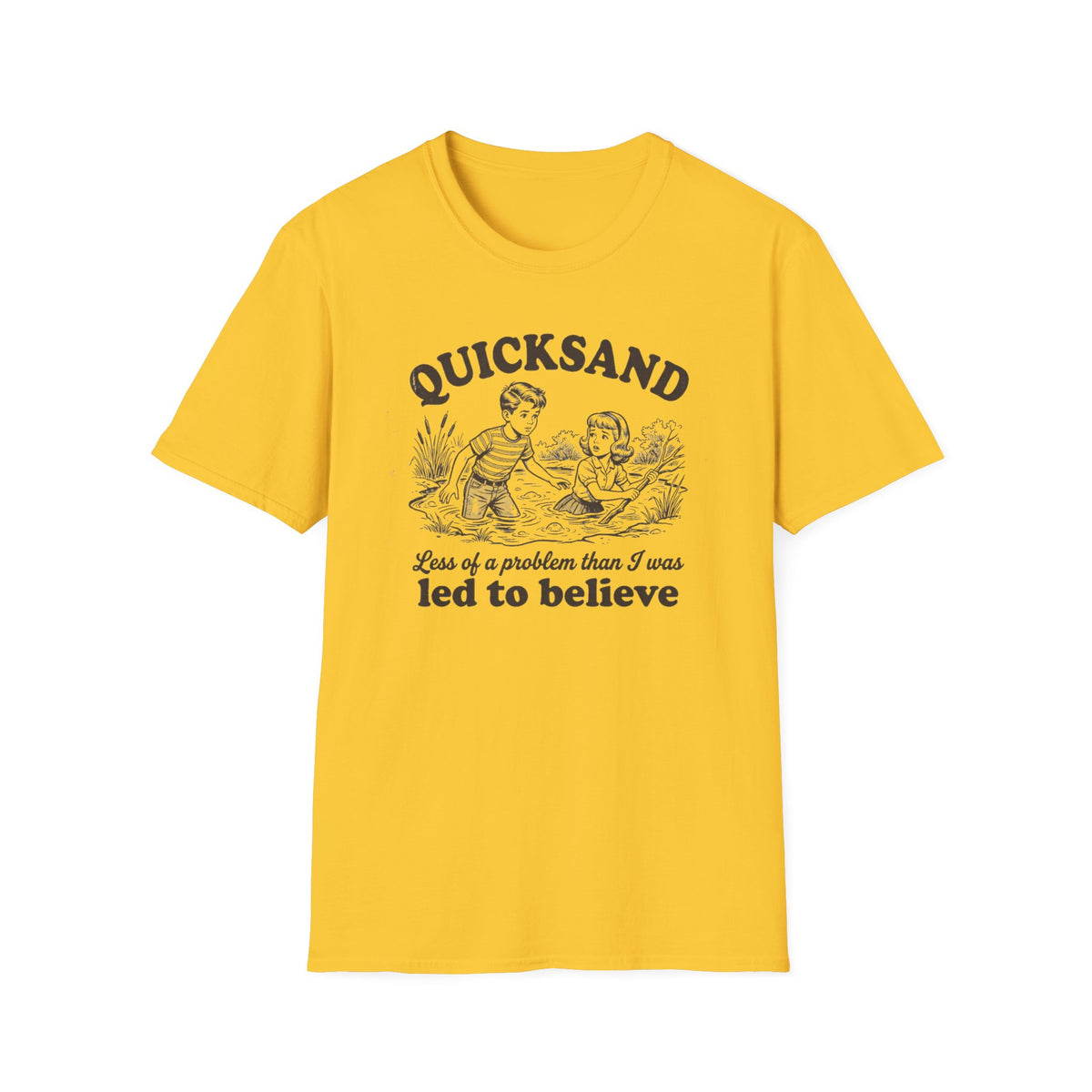 Quicksand Retro Graphic T-Shirt