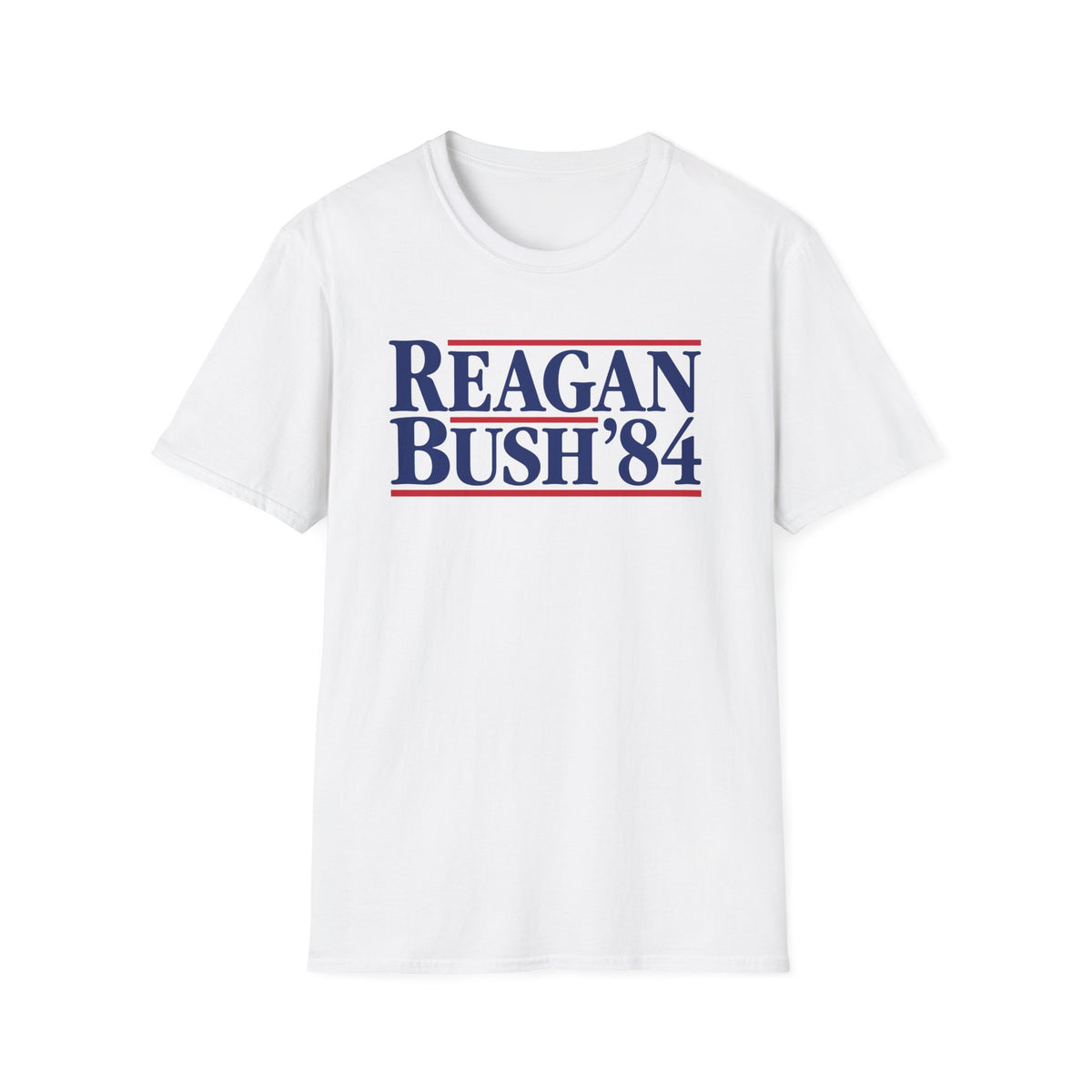 Reagan Bush '84 Retro Campaign T-Shirt