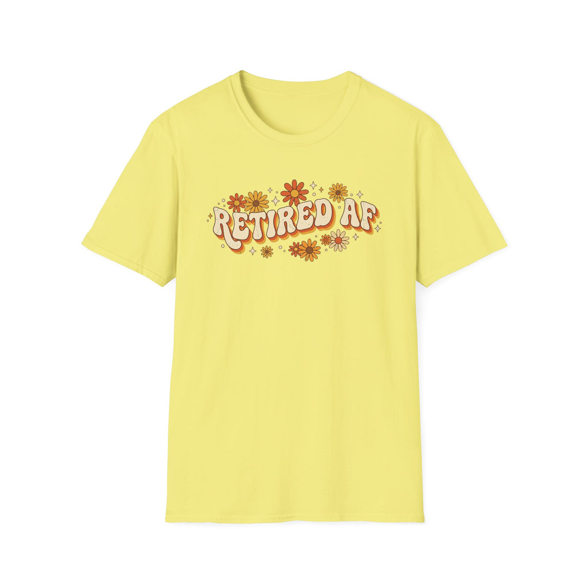 Retired AF Floral T-Shirt